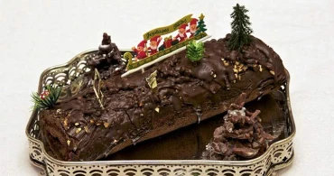 Bûche de Noël Traditionnelle aux Marrons