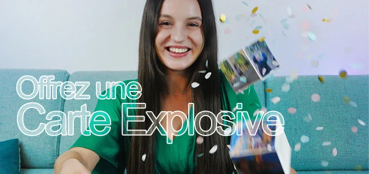 Ouisurprise, la carte explosive à offrir à Noël