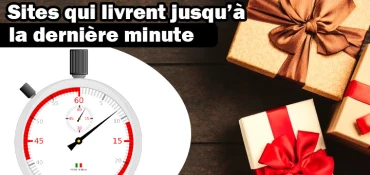 Liste des sites qui livrent encore avant Noël