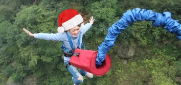 Offrir un saut à l'élastique pour Noël