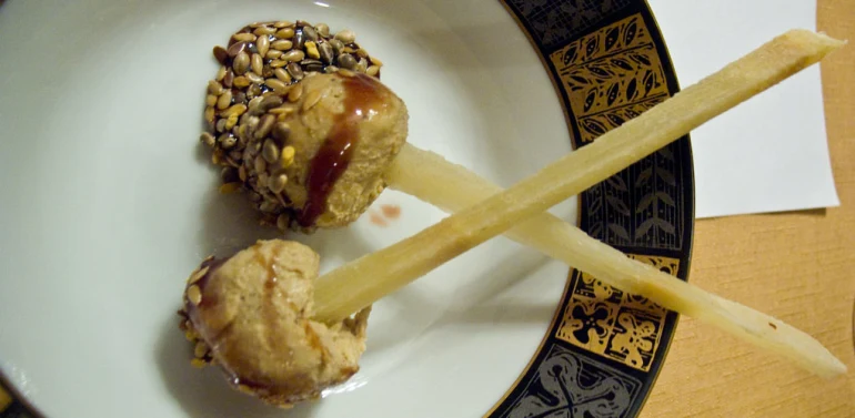 Sucette de foie gras
