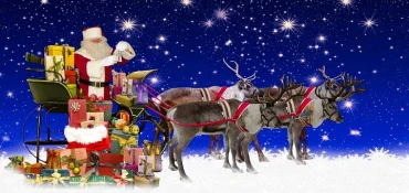 Traineau du Père Noël