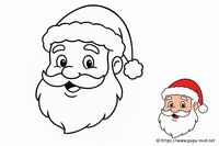 Coloriage Père Noël