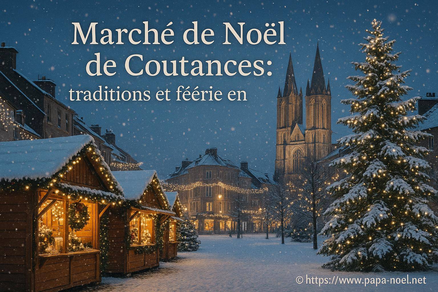 Découvrez le Marché de Noël de Coutances : ambiance magique de Noël en 2026