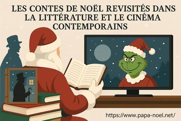 Les contes de Noël revisités dans la littérature et le cinéma contemporains
