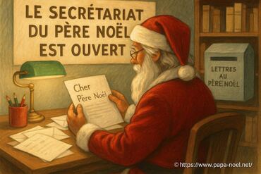 Le secrétariat du père noël en eure-et-loir : où envoyer sa lettre en 2025