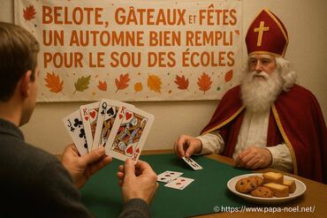 Belote, gâteaux et fêtes d’automne au sou des écoles des mages