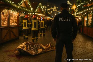 Attentat au marché de noël de magdebourg en allemagne : au moins deux morts