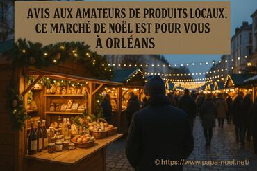 Marché de Noël des producteurs locaux à Orléans le 11 décembre 2025