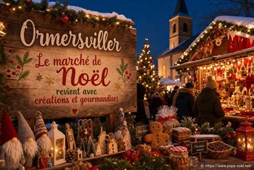 Ormersviller : le marché de noël revient avec créations et gourmandises