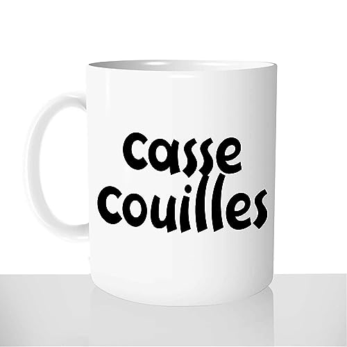 Mug Casse Couilles - Tasse Cadeau Idées Cadeaux Original - H