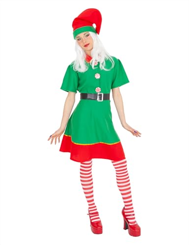 Déguisement Elfe Femme Noël