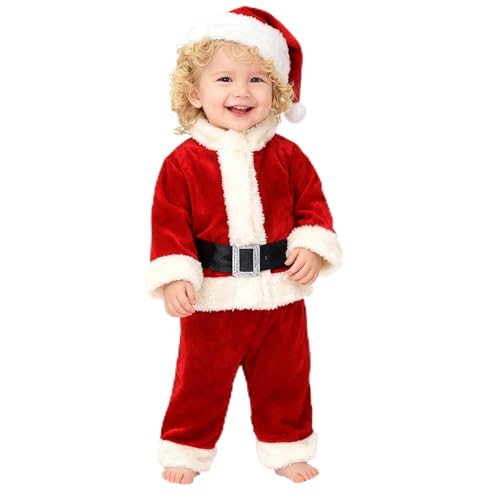 Bébé Combinaison Garçon Fille Noël Bebe Veste + Pantalon + C