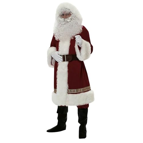 Générique Deguisement Grande Taille Homme pour Noël,7 Pièces