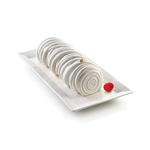 silikomart | Moule à gâteau en silicone Modern LANA, 245 x 9