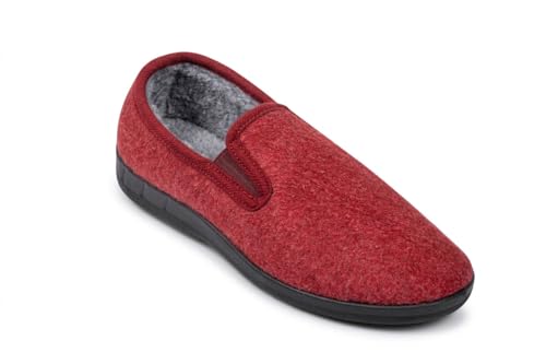 OZABI Pantoufles Femme Charentaises Chaudes Fourrées Semelle