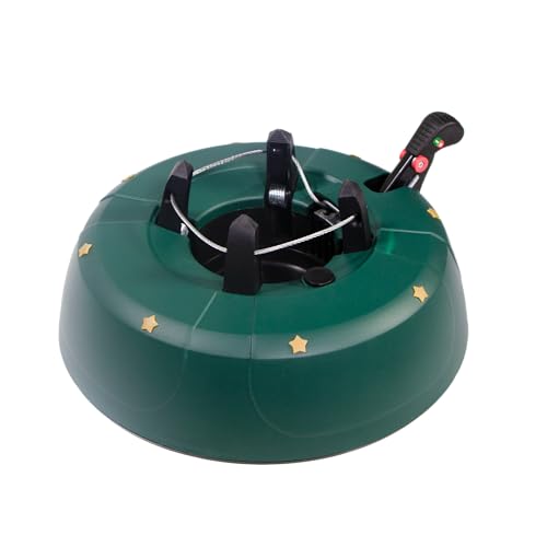 mgc24 Support pour sapin de Noël - Vert - Pour arbres jusquà