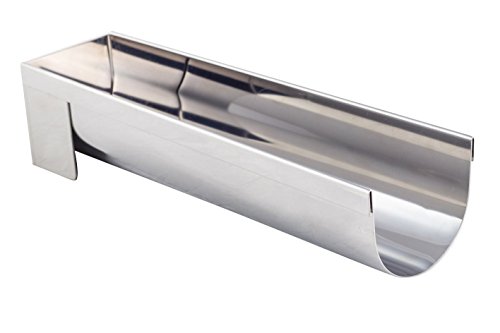 DE BUYER -3206.30 -gouttiere a buches ronde inox 30x8cm, Arg