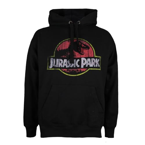 Jurassic Park Chandail à Capuchon Jurassic Park avec Logo Vi