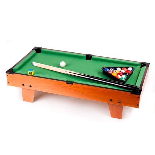 FISHTEC Mini Billard de Table Complet avec Accessoires - Con