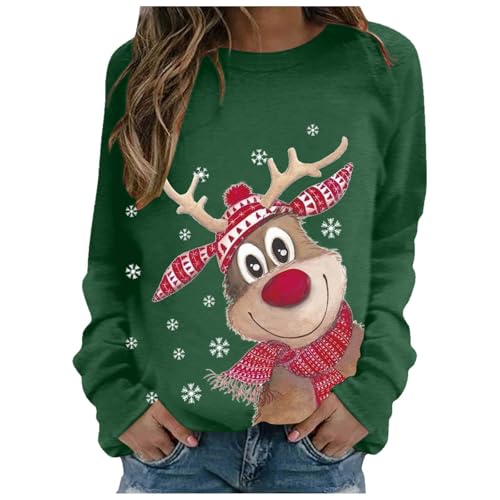 Pull Moche Noël Femme Slim Fit