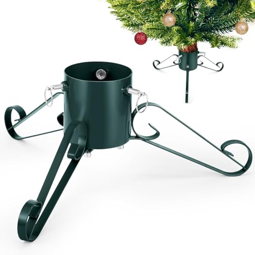 LATERN 53CM Métal Support de Sapin de Noël, Robuste Pieds de