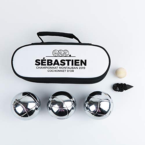 CADEAUX.COM - Sacoche Boule Pétanque Personnalisable - Sac P