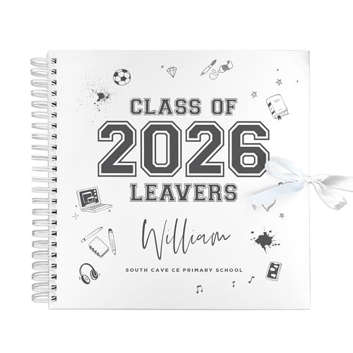 Cahier de scrapbooking personnalisé pour les sortants de léc