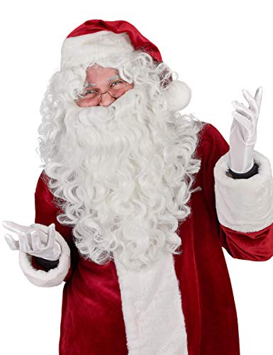 Perruque et Barbe Père Noël Adulte