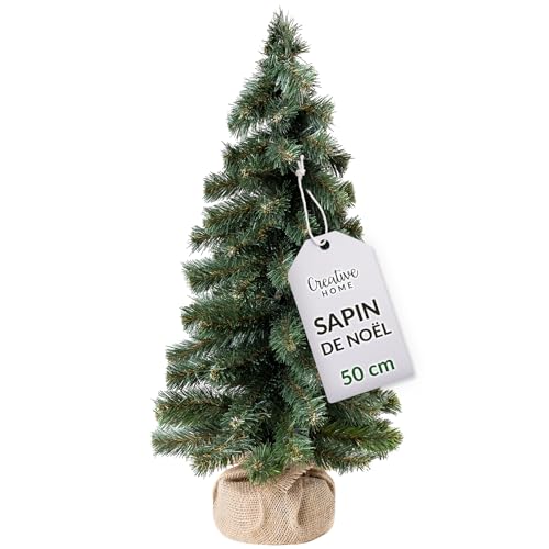 Creative Home Mini Sapin de Noel Artificiel 50 cm