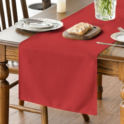 Chemin de Table Noël Rouge 40x140cm