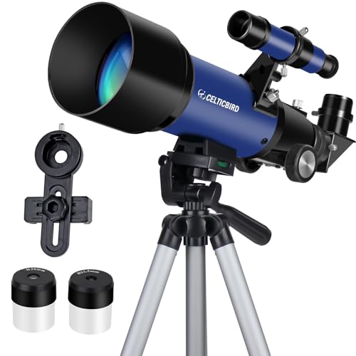 CELTICBIRD Télescope pour Enfants débutants, Ouverture de 70