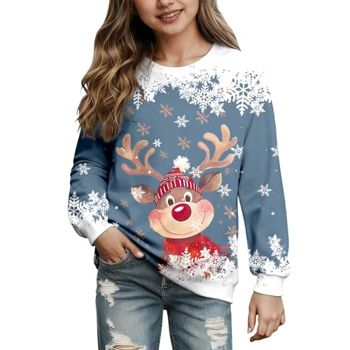 LKRSEEF Pull De Noel Enfant Garcon Moche Noël Dinosaure Tenu