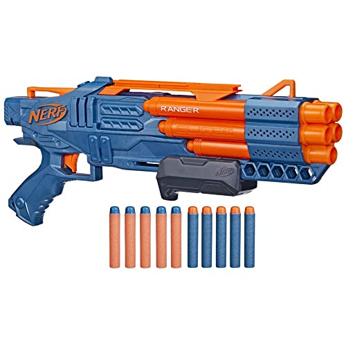 Nerf Elite 2.0, Blaster à Pompe Ranger PD-5, tir à 5 canons,
