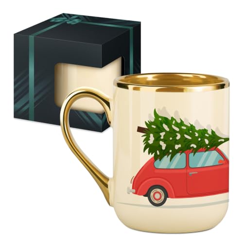 Maverton Tasse A Cafe en Ceramique pour Noel, Mug the avec P