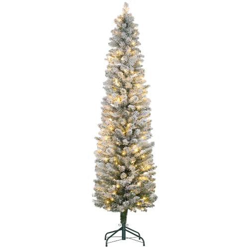 Sapin de Noël Slim 180cm Lumineux