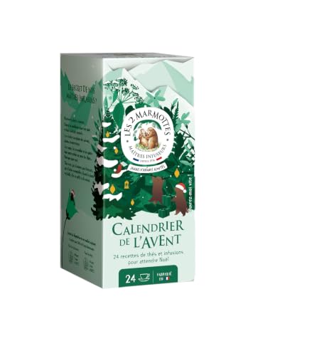 Les 2 Marmottes - Calendrier de lAvent 24 Sachets - Spécial 