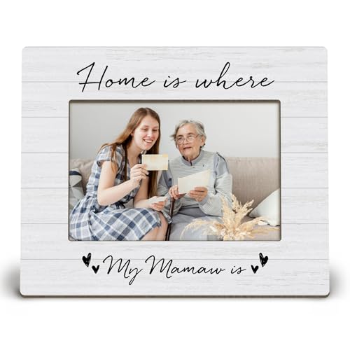 KU-DaYi Mamaw Gifts Cadre photo 20,3 x 25,4 cm - Cadeau de N
