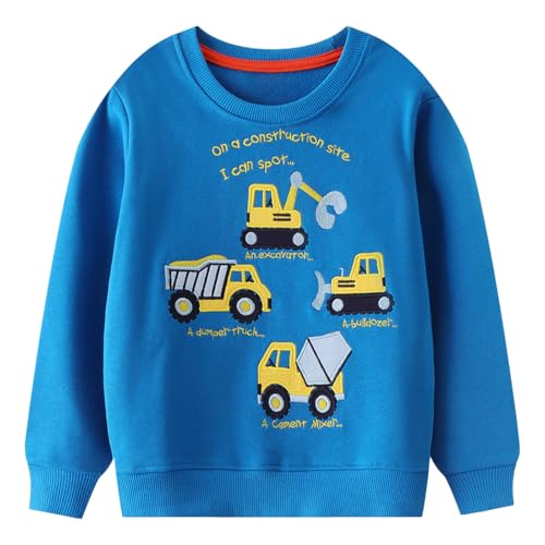 Sweat garçon coton motif dinosaures