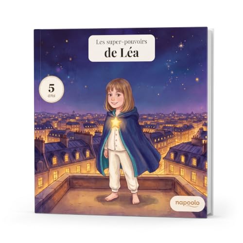 Livre personnalisé enfant super-héros avec photo et prénom -