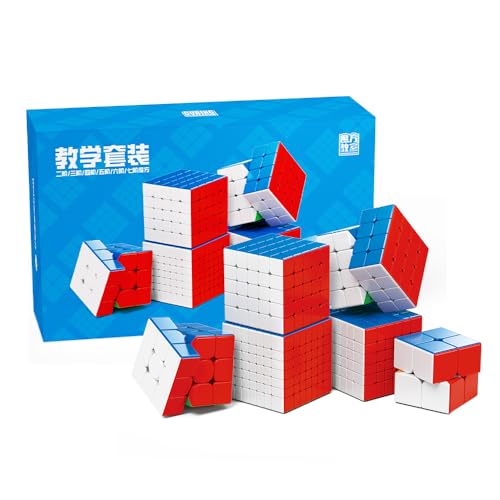 MoYu MFJS WCA Coffret Cadeau de Cubes Magiques 2x2, 3x3, 4x4