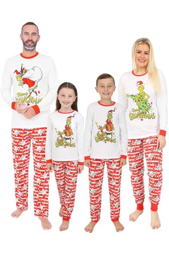 The Grinch Ensemble de pyjamas de Noël assortis pour la fami
