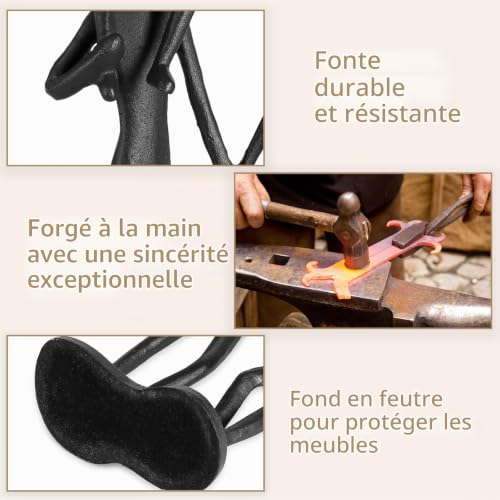 Sziqiqi Cadeau de Mariage Originale pour Couple: Statue de F