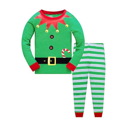 Garçon Pyjama Noël Enfant pour Garçon Elfes De Vêtements De 