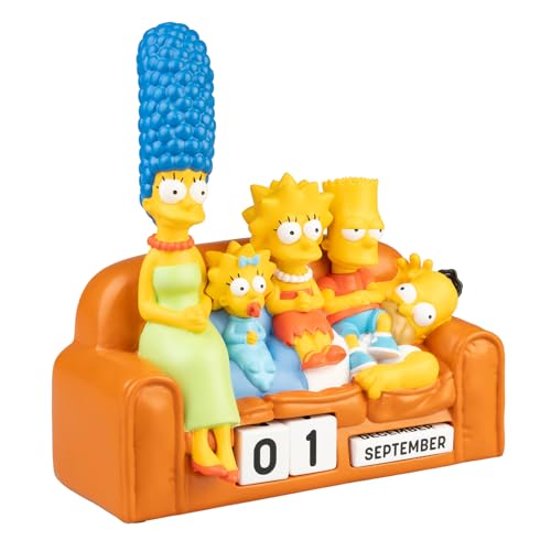 Grupo Erik | Calendrier Perpétuel 3D Les Simpson | Idée Cade