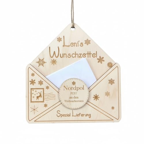 Mainely Personnalisable Liste de souhaits au Père Noël - des