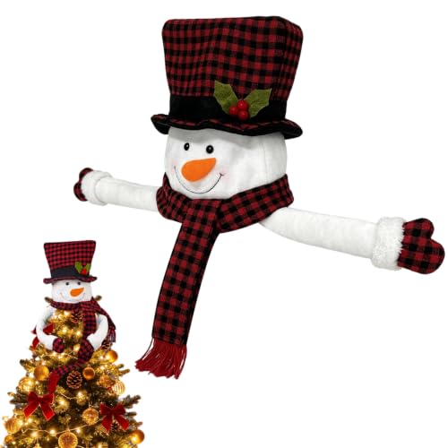 Cimier Bonhomme de Neige Sapin Noël