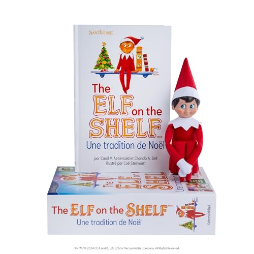 The Elf on the Shelf Kit Lutin de Noël Garçon avec Livre de 