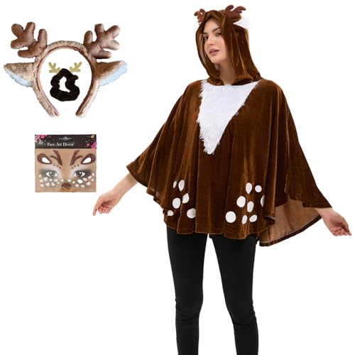 Costume Renne Femme Adulte Noël Carnaval