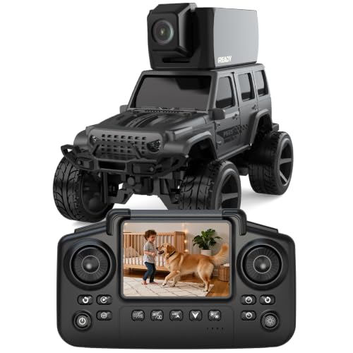Camion RC 1:64 avec Caméra FPV 45°, Voiture Télécommandée En